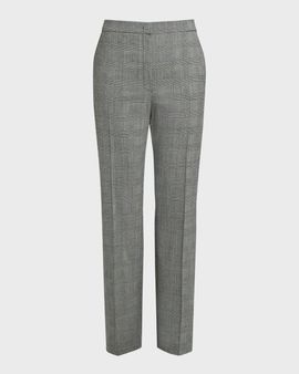 Marina Rinaldi Plus Size Edwige Straight-Leg Virgin Wool Pants