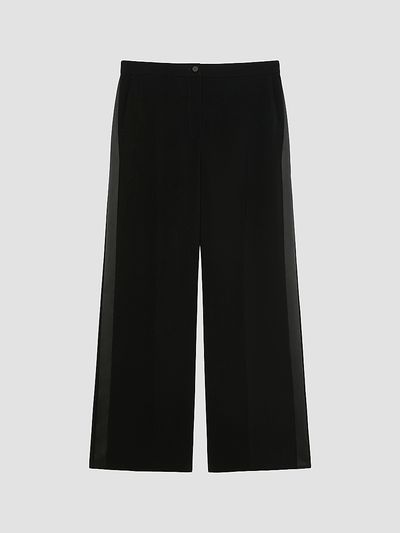 Marina Rinaldi Women's Cady and Satin Trousers