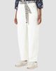 Marina Rinaldi Women's Cotton Bull Barrel Leg Trousers - 3