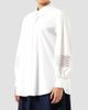 Marina Rinaldi Women's Cotton Poplin Shirt with Lace - 3
