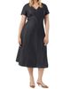 Marina Rinaldi Women's Denim Look Cotton Dress - 2