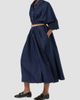 Marina Rinaldi Women's Denim Shirt Dress - 2