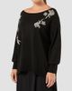 Marina Rinaldi Women's Embroidered Viscose Sweater - 3
