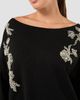 Marina Rinaldi Women's Embroidered Viscose Sweater - 5