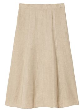 Marina Rinaldi Women's Faded Linen Skirt