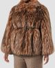 Marina Rinaldi Women's Fluffy Textured Coat - 3