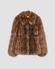 Marina Rinaldi Women's Fluffy Textured Coat - 7
