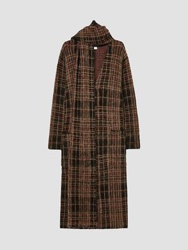 Marina Rinaldi Women's Jacquard Mohair Coat