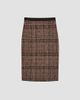 Marina Rinaldi Women's Jacquard Mohair Skirt - 1