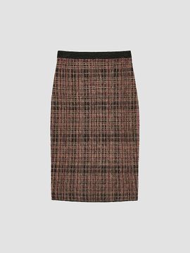 Marina Rinaldi Women's Jacquard Mohair Skirt