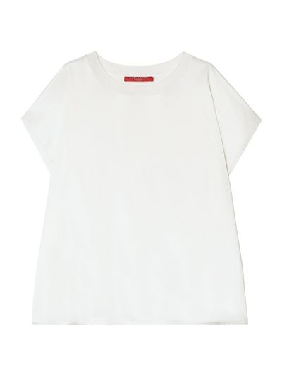 Marina Rinaldi Women's Jersey and Satin T-Shirt