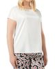Marina Rinaldi Women's Jersey and Satin T-Shirt - 3