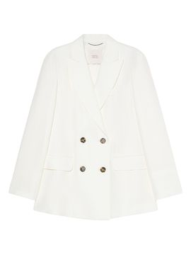 Marina Rinaldi Women's Linen Blazer Jacket
