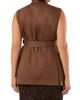 Marina Rinaldi Women's Linen Canvas Gilet - 4