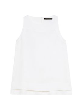 Marina Rinaldi Women's Linen Canvas Top