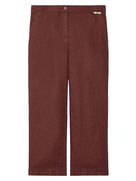 Marina Rinaldi Women's Linen Canvas Trousers