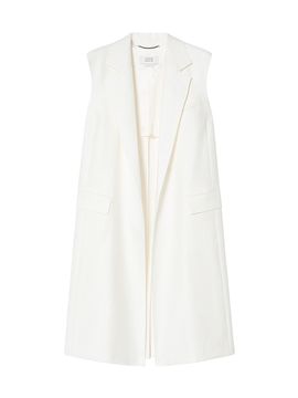 Marina Rinaldi Women's Linen Gilet
