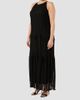 Marina Rinaldi Women's Long Pleated Georgette Dress - 3
