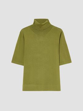 Marina Rinaldi Women's Wool Polo Neck Sweater