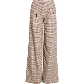 Marine Layer Marine Layer Allison Pleated Moleskin Wide Leg Trousers