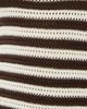 Marine Layer Marine Layer Archive Sweater Mini Dress Brown/White Stripe - 6