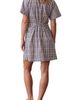 Marine Layer Marine Layer Arden Check Mini Shirtdress - 2