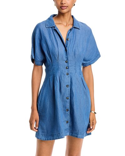 Marine Layer Marine Layer Arden Spread Collar Shirt Dress