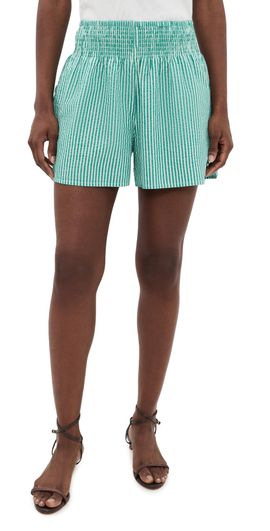 Marine Layer Marine Layer Cali Seersucker Shorts Slushy Stripe