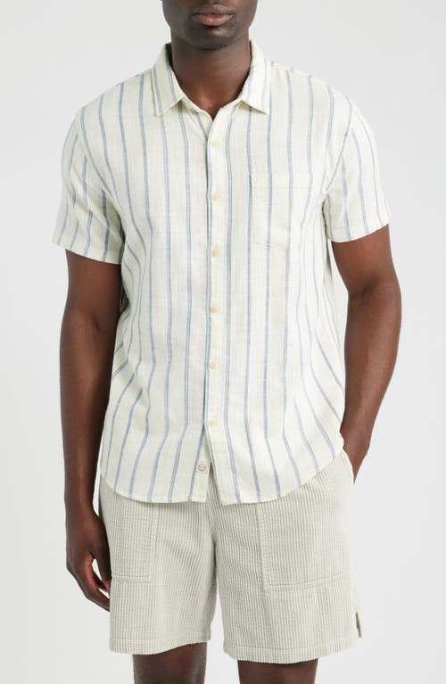 Marine Layer Marine Layer Classic Stretch Selvage Short Sleeve Button Up Shirt