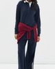 Marine Layer Marine Layer Cloud 9 Fleece Polo Navy - 5
