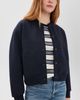 Marine Layer Marine Layer Corbet Quilted Bomber Jacket Navy Heather - 2