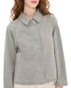 Marine Layer Marine Layer Crop Trench Coat Shadow - 1