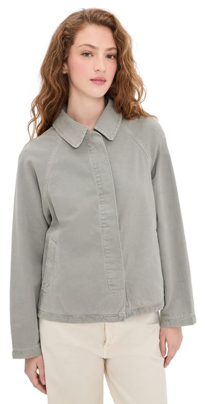 Marine Layer Marine Layer Crop Trench Coat Shadow