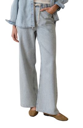 Marine Layer Marine Layer Ella Wide Leg Drawstring Jeans