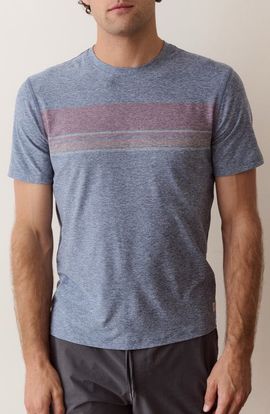 Marine Layer Marine Layer Everyday Sport Stripe T-Shirt