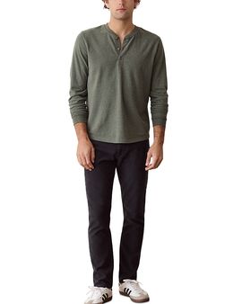 Marine Layer Marine Layer Five Pocket Flex Terry Slim Straight Pants