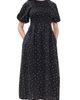 Marine Layer Marine Layer Gigi Smocked Dress Navy Polka Dot - 1