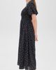 Marine Layer Marine Layer Gigi Smocked Dress Navy Polka Dot - 4