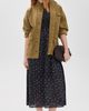 Marine Layer Marine Layer Gigi Smocked Dress Navy Polka Dot - 5