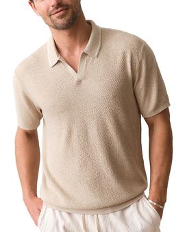 Marine Layer Marine Layer Greyson Sweater Polo Shirt