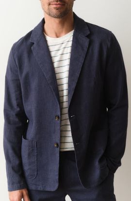 Marine Layer Marine Layer Hemp Blend Blazer