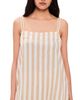 Marine Layer Marine Layer Hemp Tank Cream/Taupe Stripe - 1