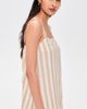 Marine Layer Marine Layer Hemp Tank Cream/Taupe Stripe - 4
