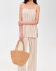 Marine Layer Marine Layer Hemp Tank Cream/Taupe Stripe - 5