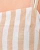 Marine Layer Marine Layer Hemp Tank Cream/Taupe Stripe - 6