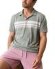 Marine Layer Marine Layer Iceberg Green Stripe Resort Polo Shirt - 2