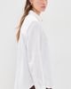 Marine Layer Marine Layer Jane Relaxed Double Cloth Shirt White - 4