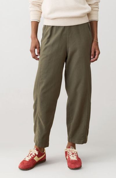 Marine Layer Marine Layer Jessie Barrel Leg Twill Pants