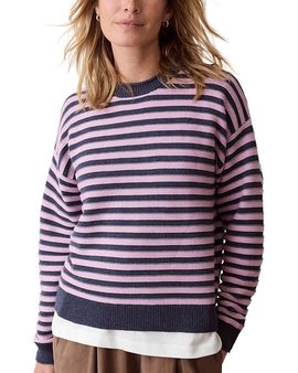 Marine Layer Marine Layer Juno Double Knit Long Sleeve Sweater