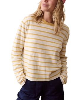 Marine Layer Marine Layer Juno Double Knit Long Sleeve Tee